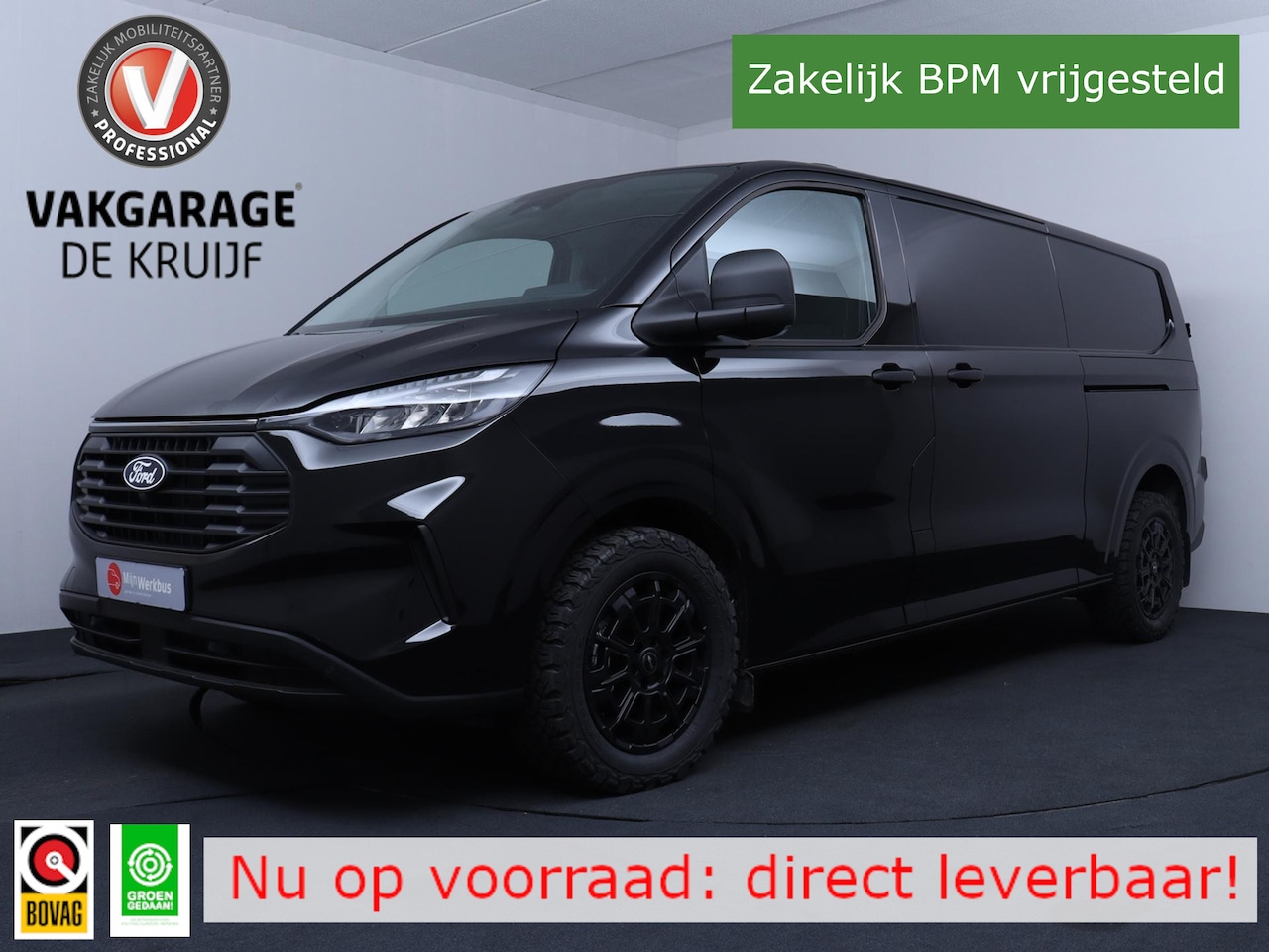 Ford Transit Custom - 320 2.0 TDCI L2H1 4WD 4X4 AWD Automaat  170pk - AutoWereld.nl