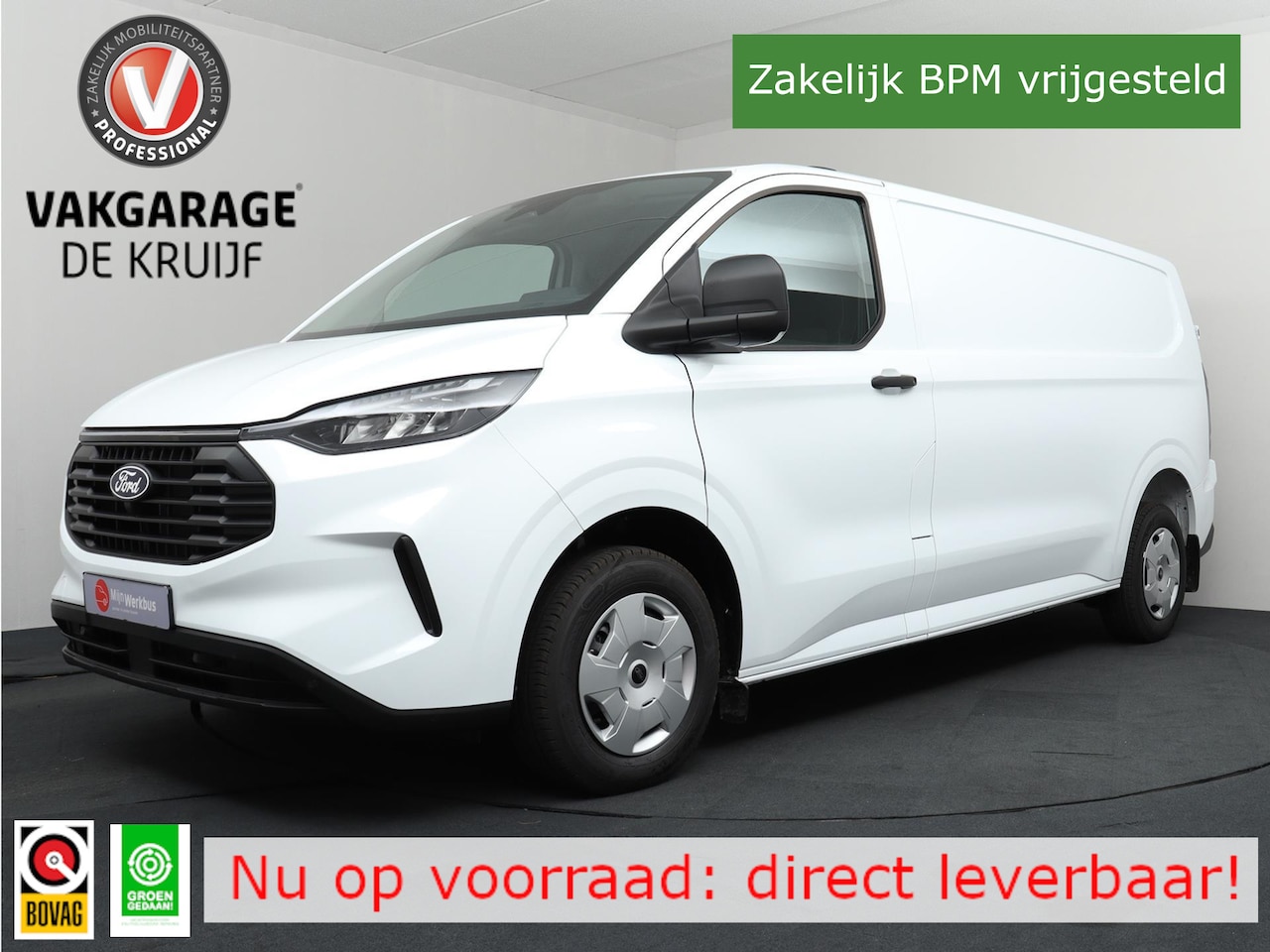 Ford Transit Custom - 320 2.0 TDCI L2H1 Trend Trekhaak | Camera | PDC| KANT en KLAAR - AutoWereld.nl