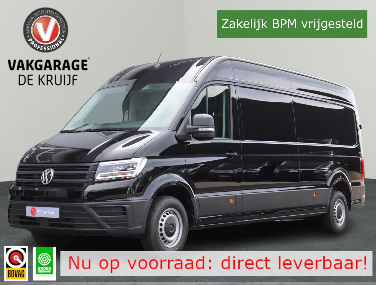 Volkswagen Crafter - 35 2.0 TDI L4H3 Comfortline Automaat 140pk LED | App connect | Camera - AutoWereld.nl