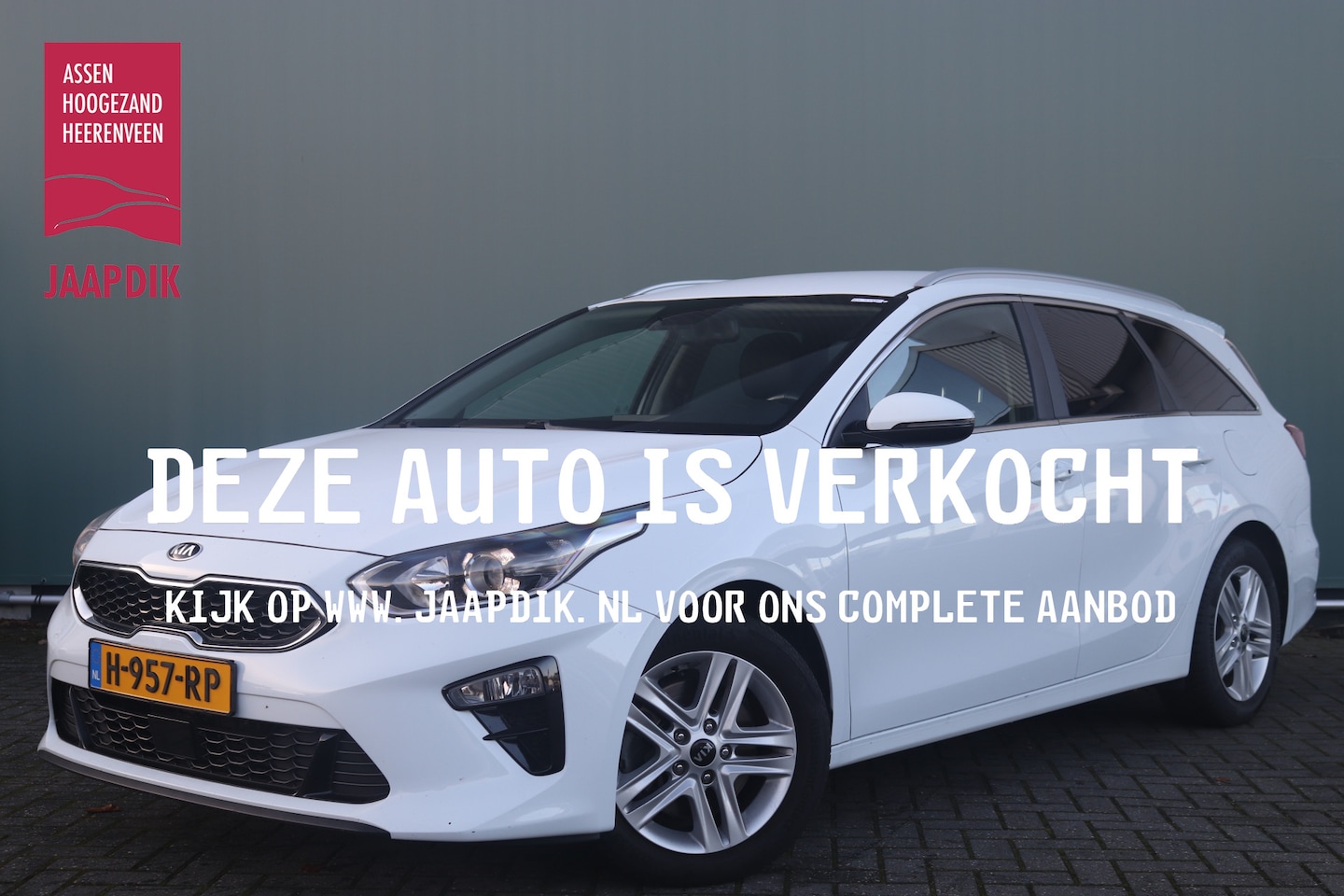 Kia Cee'd Sportswagon - Ceed BWJ 2020 1.4 T-GDi 141 PK DynamicPlusLine TREKHAAK / AUTOMAAT / HALF LEDER / NAVI / C - AutoWereld.nl