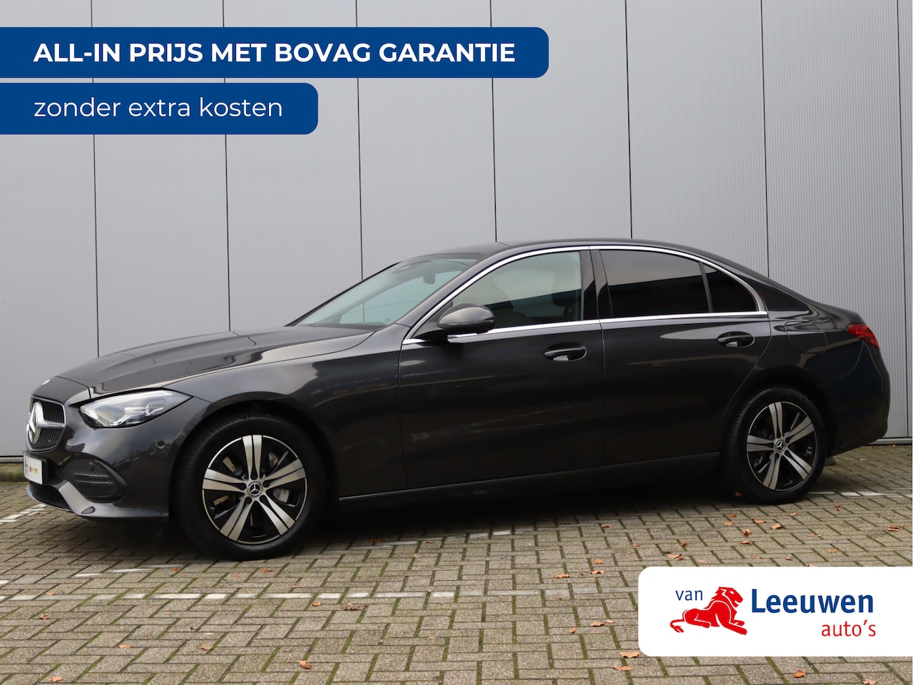 Mercedes-Benz C-klasse - 300 e Business Line | Leder | Trekhaak | Getint glas - AutoWereld.nl