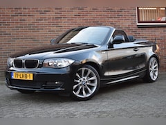 BMW 1-serie Cabrio - 118i High Executive '10 Leder Navi Cruise Inruil mogelijk