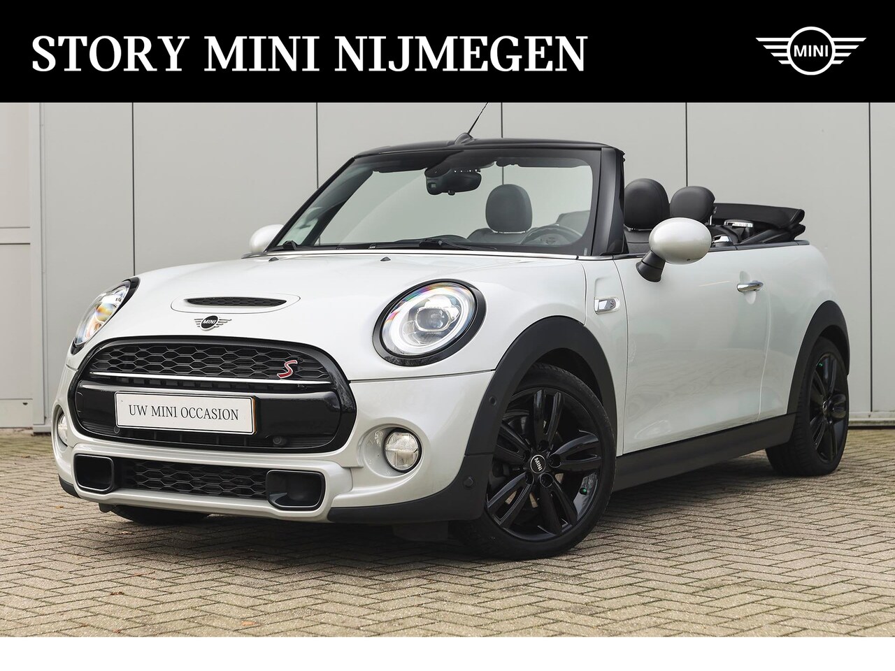 MINI Cabrio - Cooper S Chili Automaat / Sportstoelen / Stoelverwarming / Adaptieve LED / Park Assistant - AutoWereld.nl