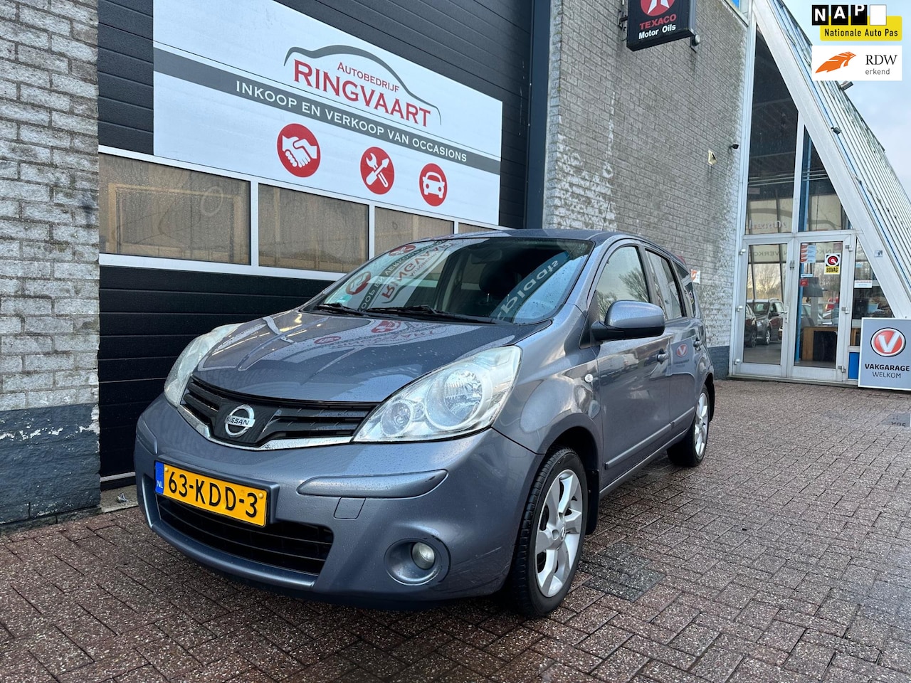 Nissan Note - 1.6 Tekna Leer Nette Auto - AutoWereld.nl