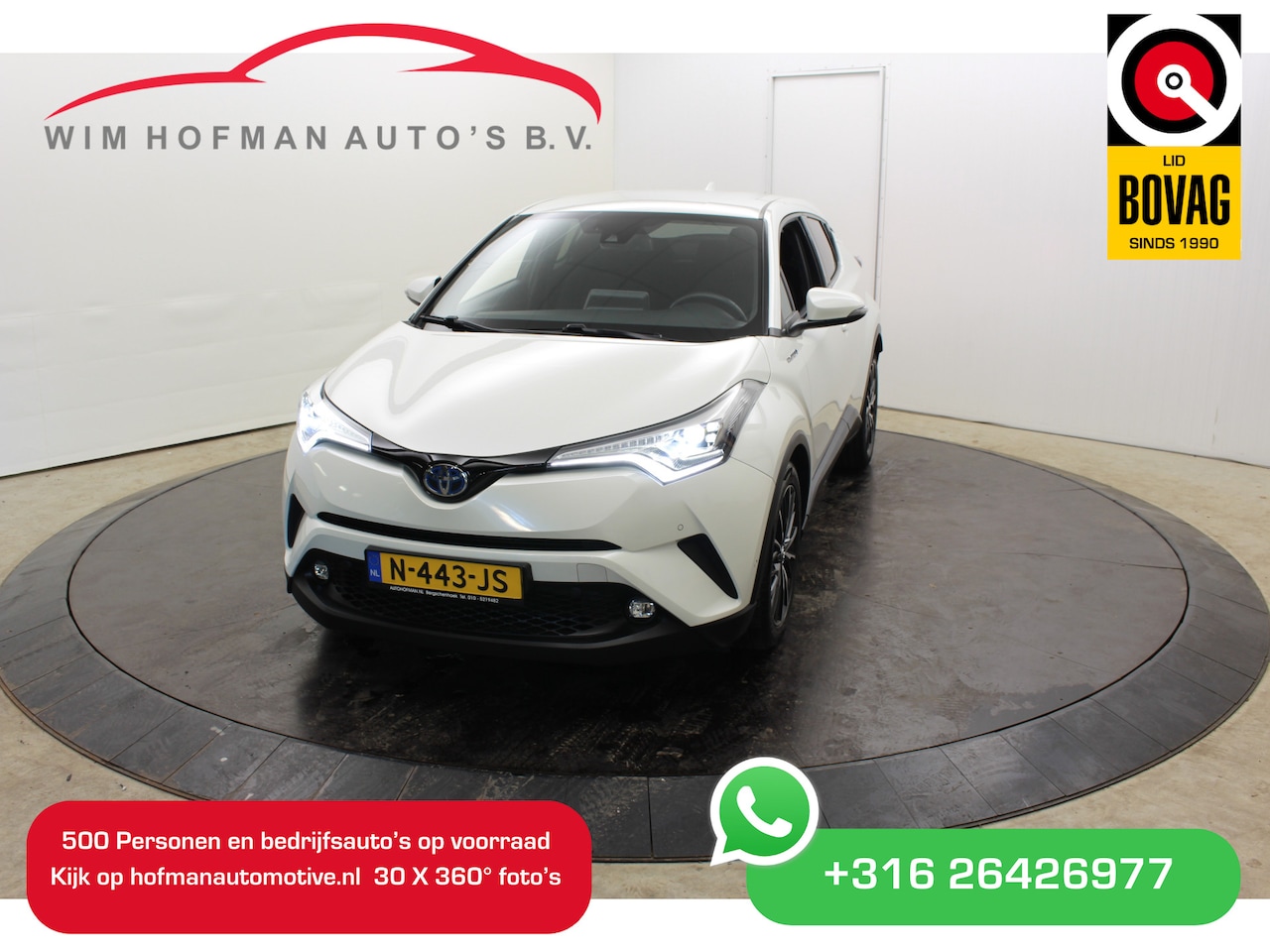 Toyota C-HR - 1.8 Hybrid Team D Camera Parelmoerlak Dodeh Detec Stuur\Stoel verwarming - AutoWereld.nl