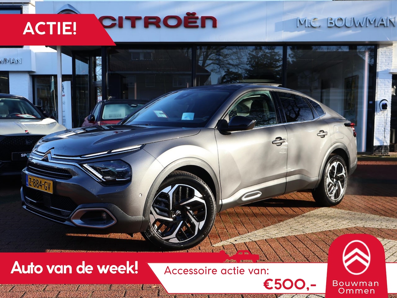 Citroën C4 X - PureTech 130PK S&S EAT8 Automaat Max, Rijklaarprijs | Panoramadak | Leder | 360 Camera - AutoWereld.nl