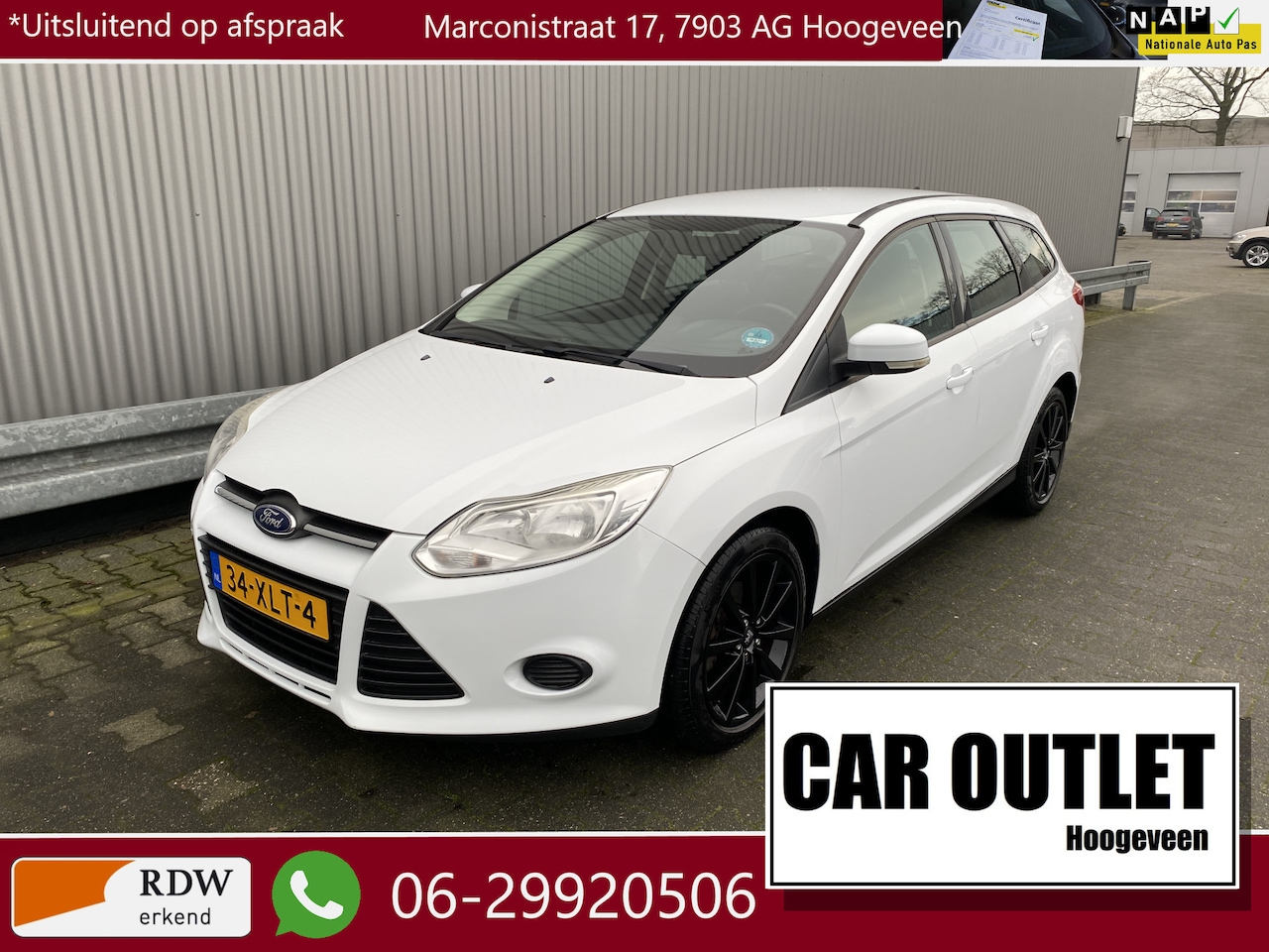 Ford Focus Wagon - 1.6 TI-VCT Lease Trend Navi, A/C, CC, PDC, LM, Trekh, nw. APK – Inruil Mogelijk – - AutoWereld.nl