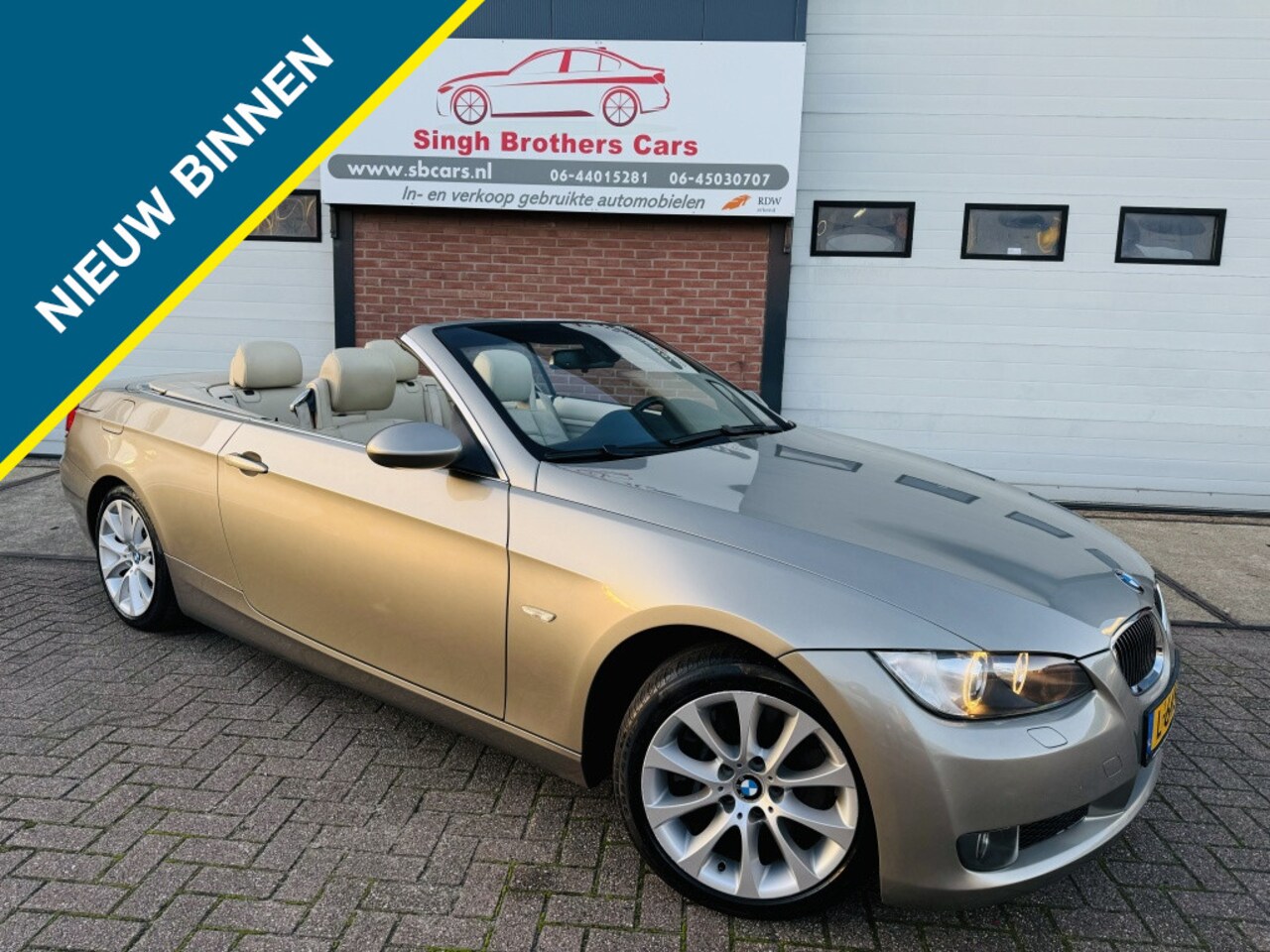 BMW 3-serie Cabrio - 330i EXE 272PK AUT Y-TIMER INRUIL MOG!!! - AutoWereld.nl