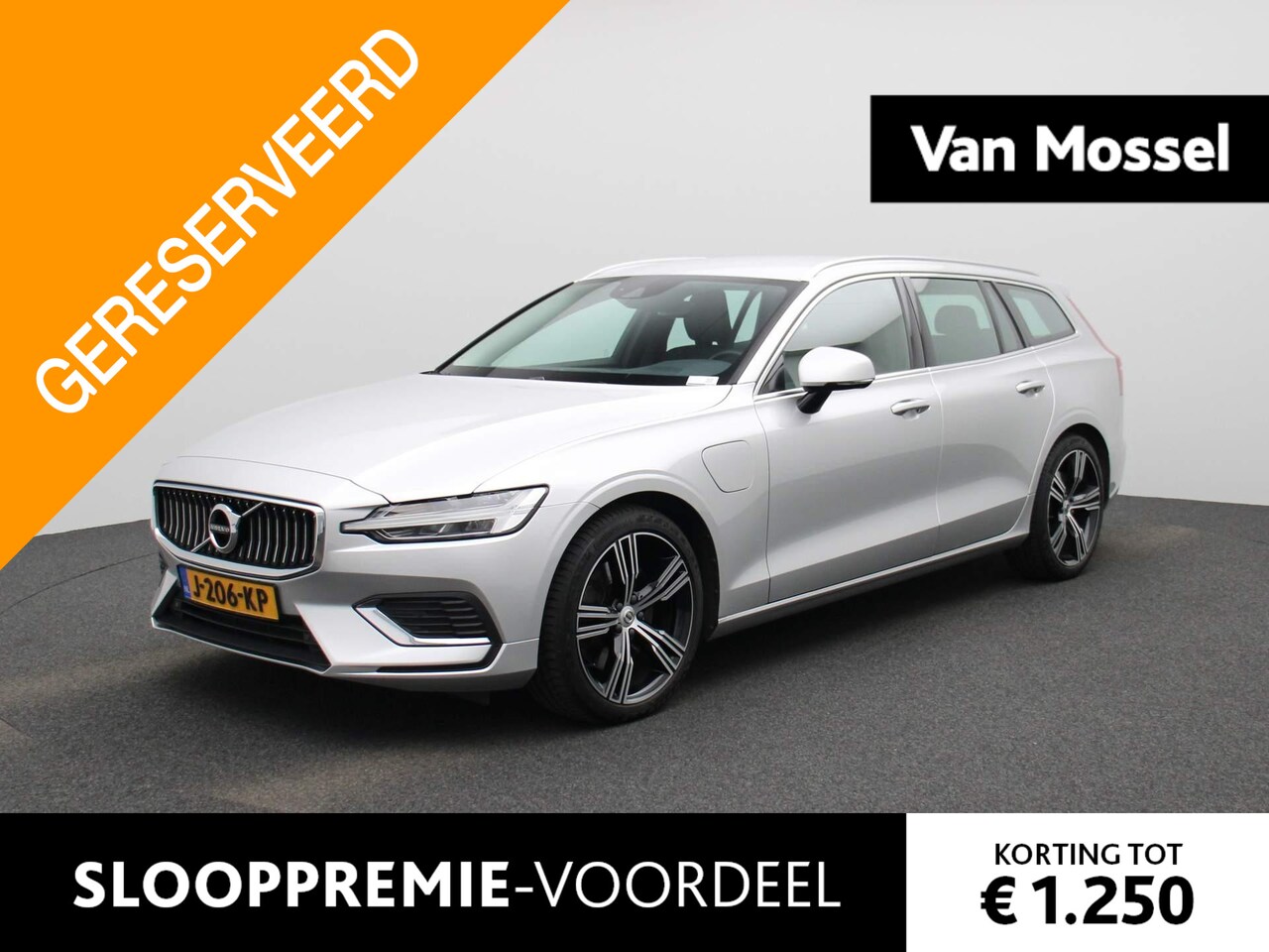 Volvo V60 - 2.0 T6 Recharge AWD Inscription | ACHTERUITRIJCAMERA | HARMAN KARDON | STOELVERWARMING | S - AutoWereld.nl