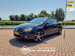 Volkswagen Golf Cabriolet - 1.4 TSI Leer Stoelverwarming Clima Cruise PDC