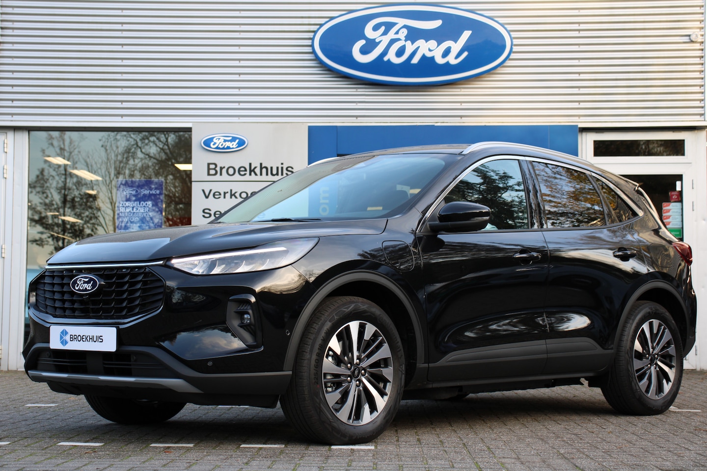 Ford Kuga - 2.5 PHEV TITANIUM | NL-AUTO! | ADAPTIVE CRUISE | WINTERPACK | 18'' LMV | GROOT NAVI | CLIM - AutoWereld.nl