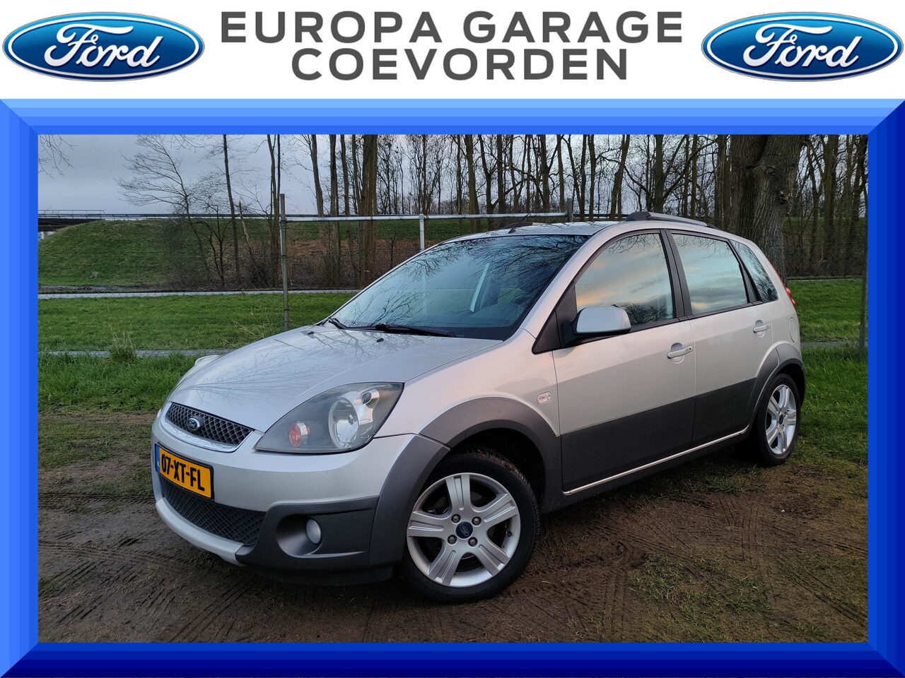 Ford Fiesta - 1.4-16V Crossroad 80pk | AIRCO | TREKHAAK | ELEC RAMEN | - AutoWereld.nl