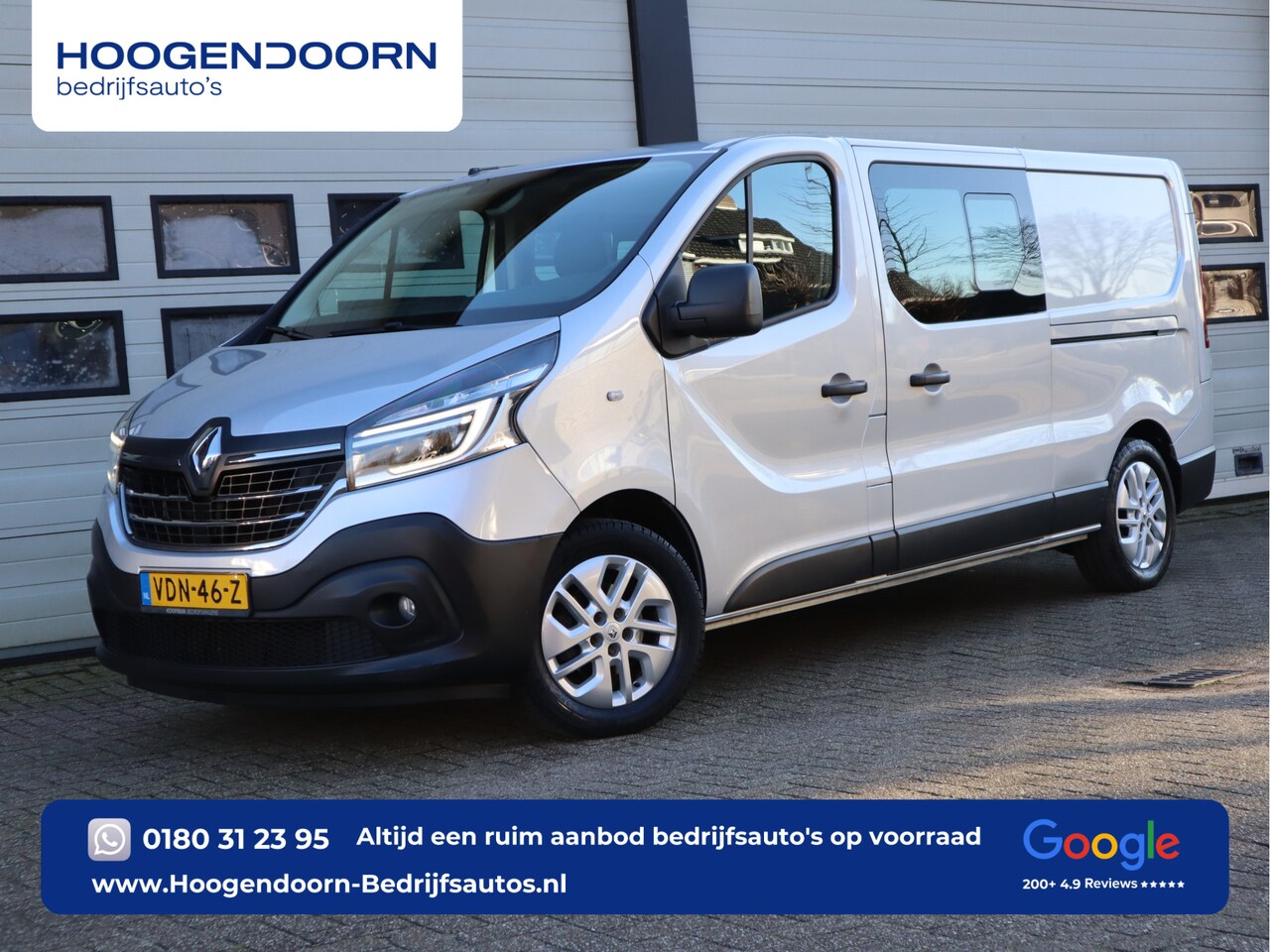 Renault Trafic - 2.0 dCi 146pk Euro 6 DC 5 Pers. - Schuifdr L+R - Cruise - Navi - Trekhaak - AutoWereld.nl