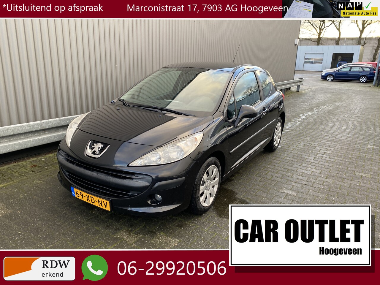 Peugeot 207 - 1.4-16V Color-line INRUILKOOPJE! met Airconditioning, NAP & Nieuwe APK – Inruil Mogelijk – - AutoWereld.nl