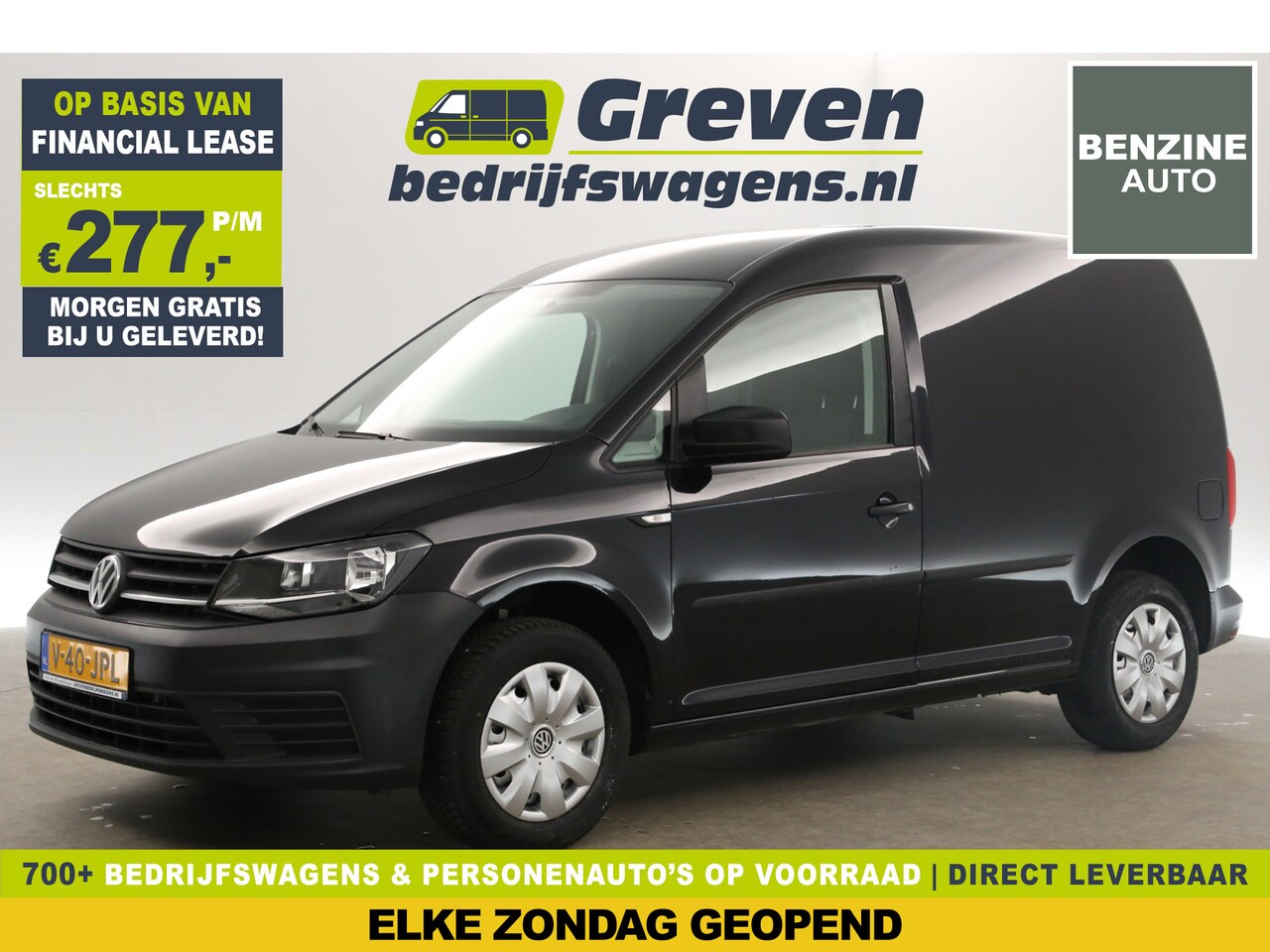 Volkswagen Caddy - 1.0 TSI L1H1 | BENZINE | EMISSIEVRIJE ZONE | Airco Cruise Elektrpakket Stoelverwarming Sch - AutoWereld.nl