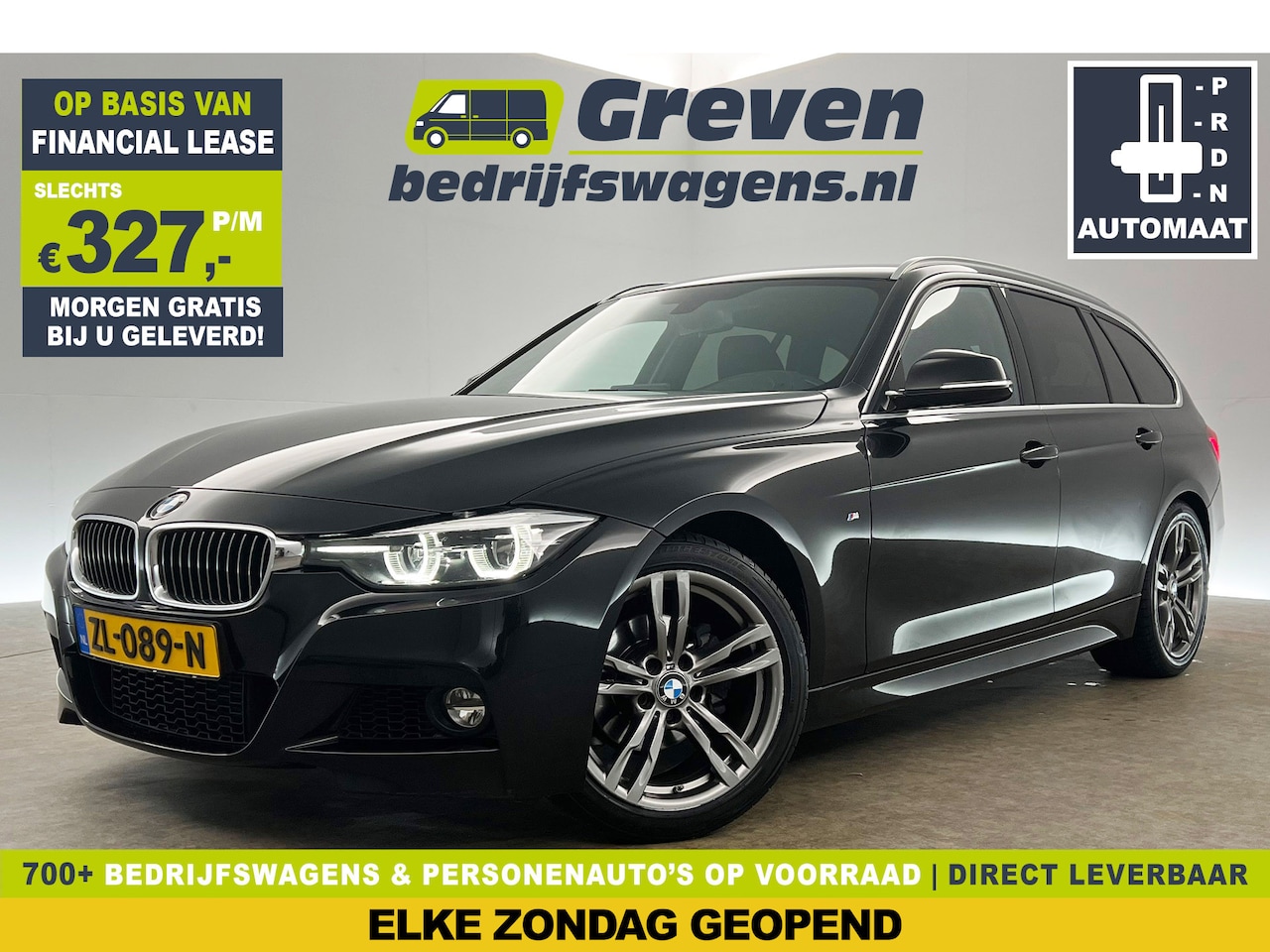 BMW 3-serie - 318i M Sport | Harman/Kardon | Automaat Clima Carplay Virtual LED Navi Stoelverwarming Tre - AutoWereld.nl