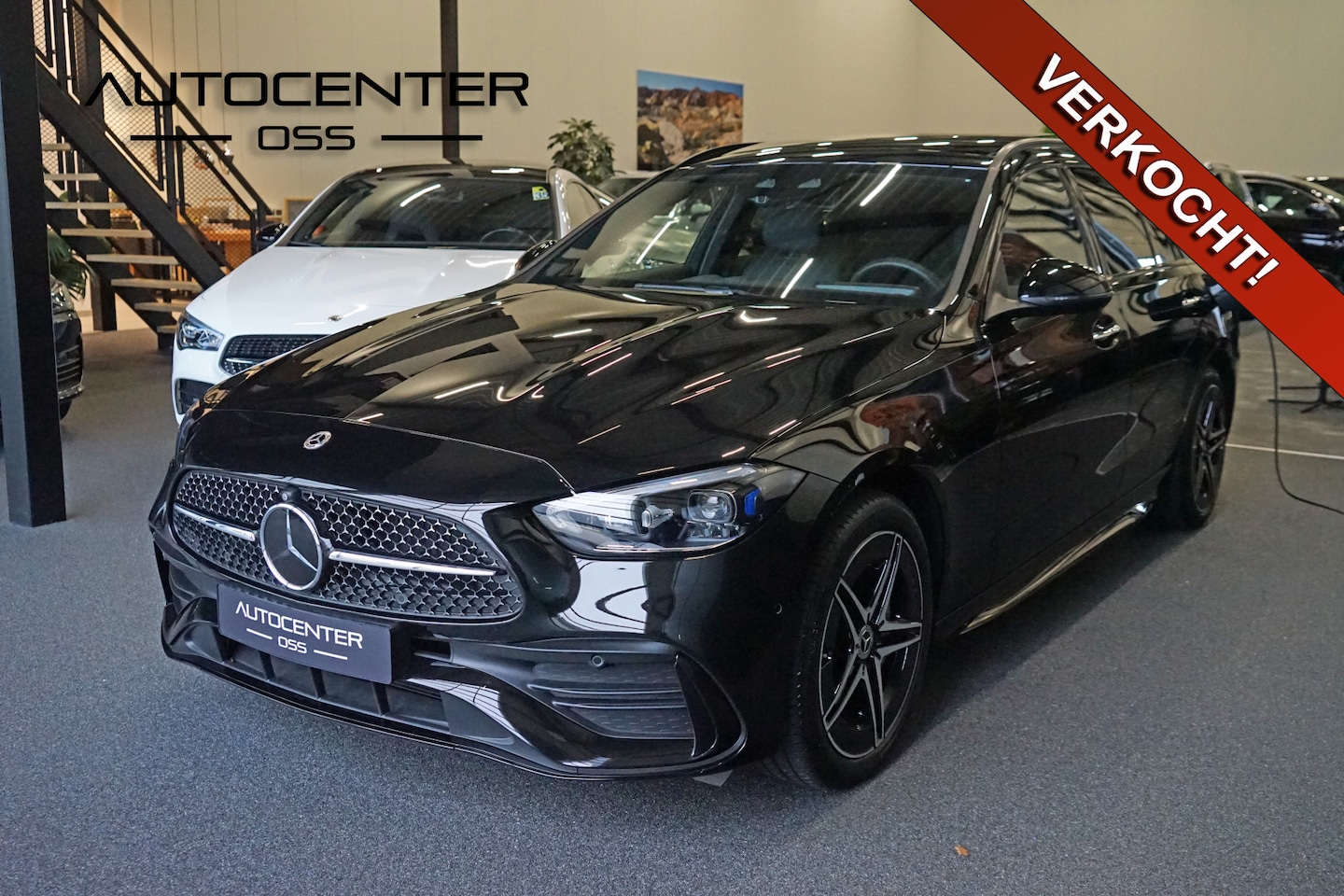 Mercedes-Benz C-klasse Estate - 300 e AMG Line ✅ VOL OPTIE ✅  BURMESTER ✅ PANO ✅  DIG.LIGHT - AutoWereld.nl