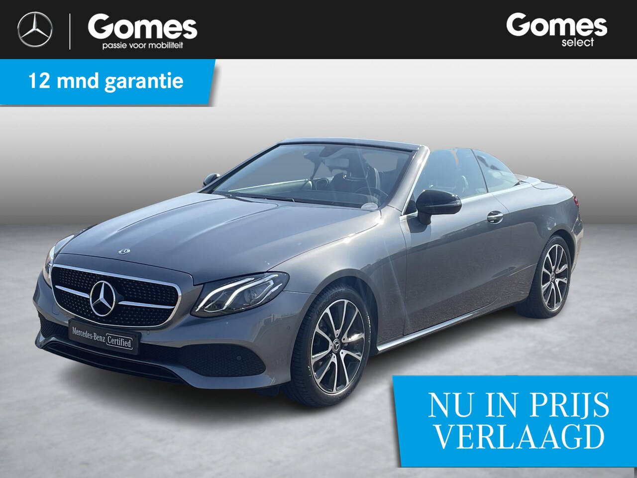 Mercedes-Benz E-klasse Cabrio - 200 Avantgarde | Night Pakket - AutoWereld.nl