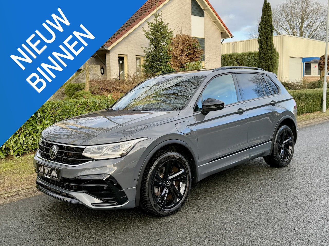 Volkswagen Tiguan - 1.4 TSI eHybrid 245PK DSG 3x R-Line Pano•Leder - AutoWereld.nl