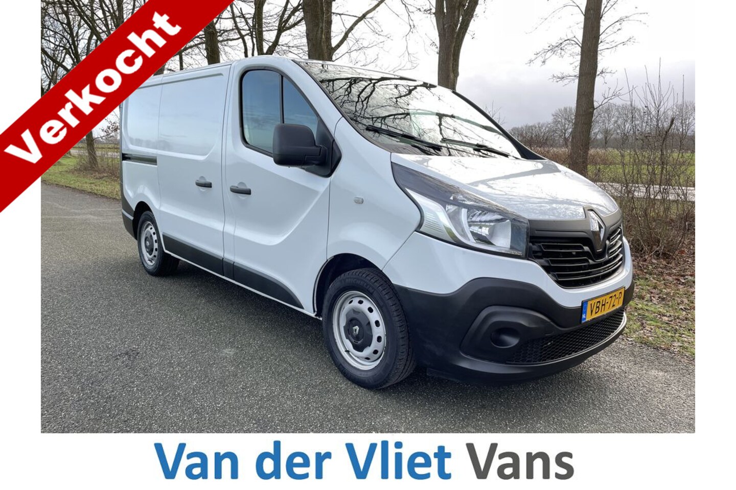 Renault Trafic - 1.6 dCi 126pk E6 Comfort Lease €248 p/m, Airco, Navi, Bedrijfsinrichting, PDC, Trekhaak, V - AutoWereld.nl