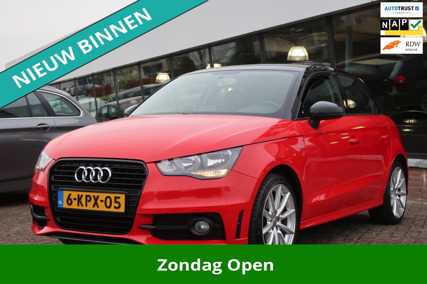 Audi A1 Sportback - 1.2 TFSI Admired S-Line 2e EIGENAAR_NL-AUTO_NAP. - AutoWereld.nl