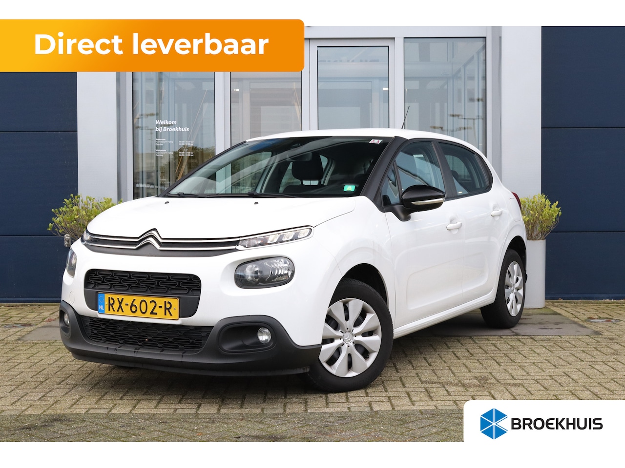 Citroën C3 - 1.2 PureTech Feel 105g Navigatie | Climate | PDC | Carplay | Cruise | Bluetooth - AutoWereld.nl