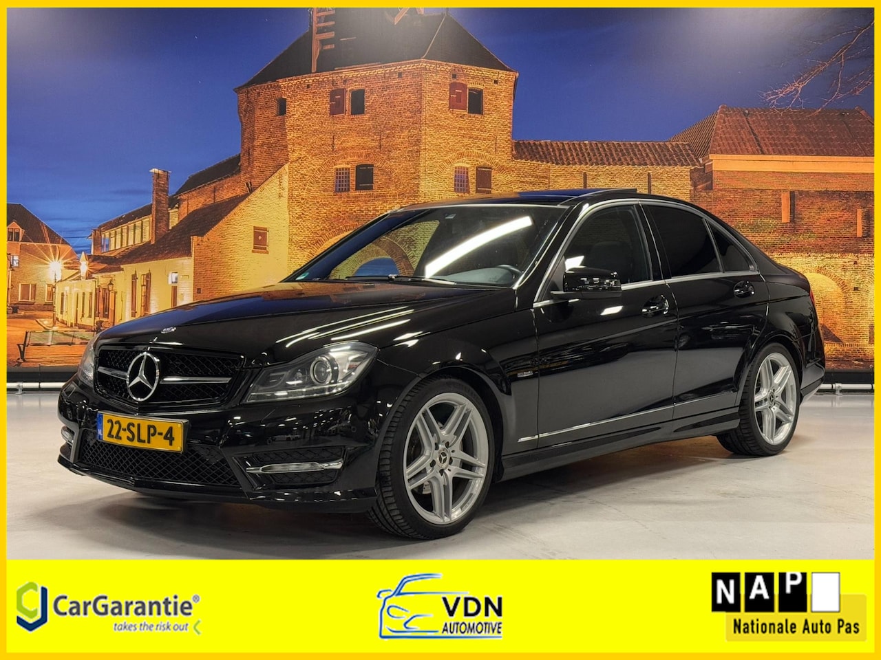 Mercedes-Benz C-klasse - 180 AMG Avantgarde Aut Panodak LED - AutoWereld.nl