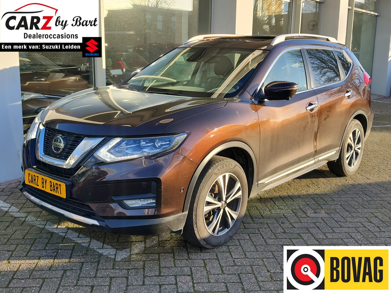 Nissan X-Trail - 1.3 DIG-T TEKNA AUTOMAAT Open dak | Leder | Trekhaak | 360 Camera - AutoWereld.nl