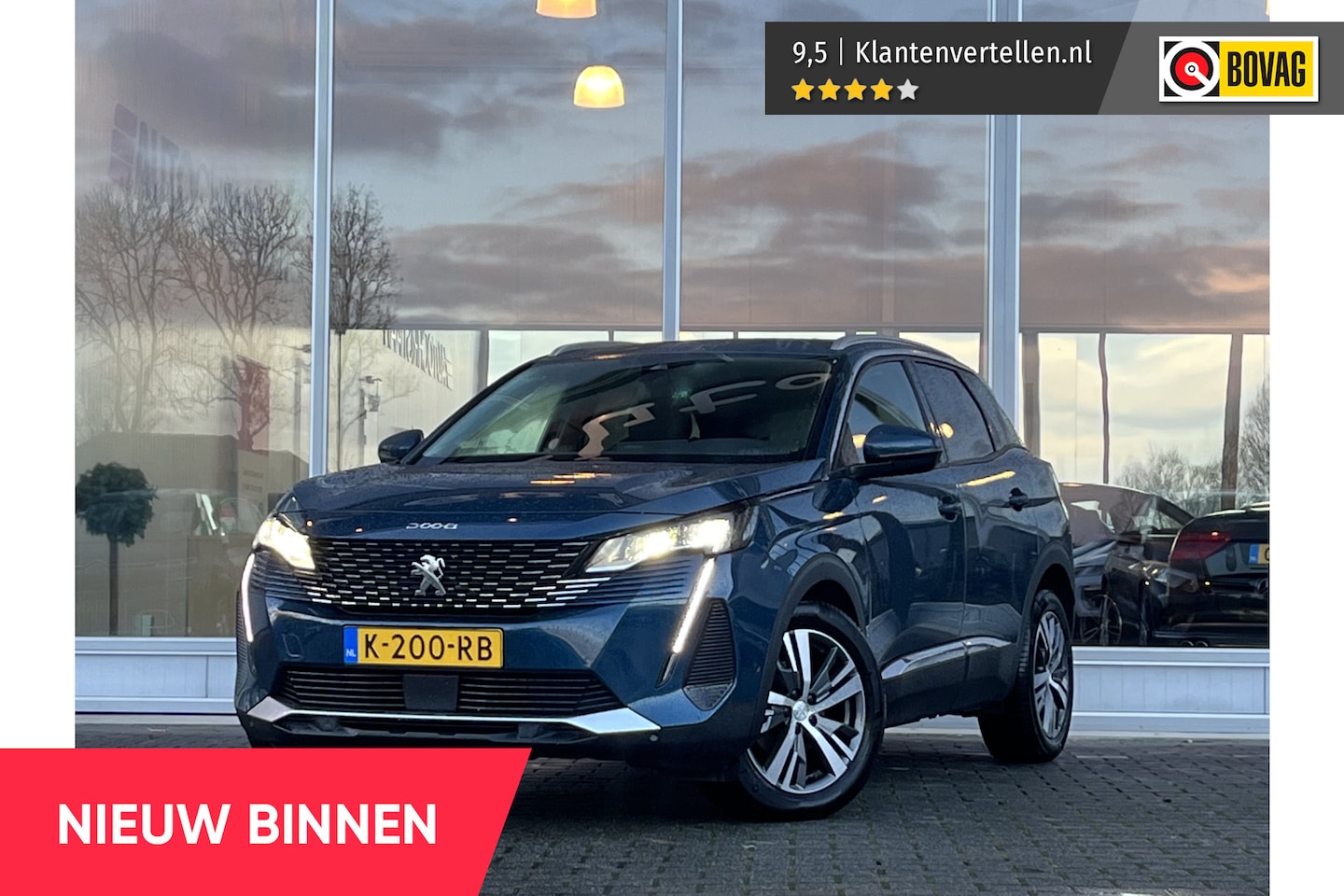 Peugeot 3008 - 1.2 PureTech Blue Lease Allure | Camera | NL Auto | LED - AutoWereld.nl