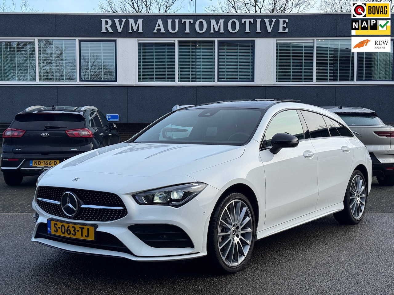 Mercedes-Benz CLA-klasse Shooting Brake - 250 e Premium PHEV AMG PANORAMADAK | CAMERA | AMBILIGHT | RIJKLAARRIJS incl.12mnd BOVAG - AutoWereld.nl