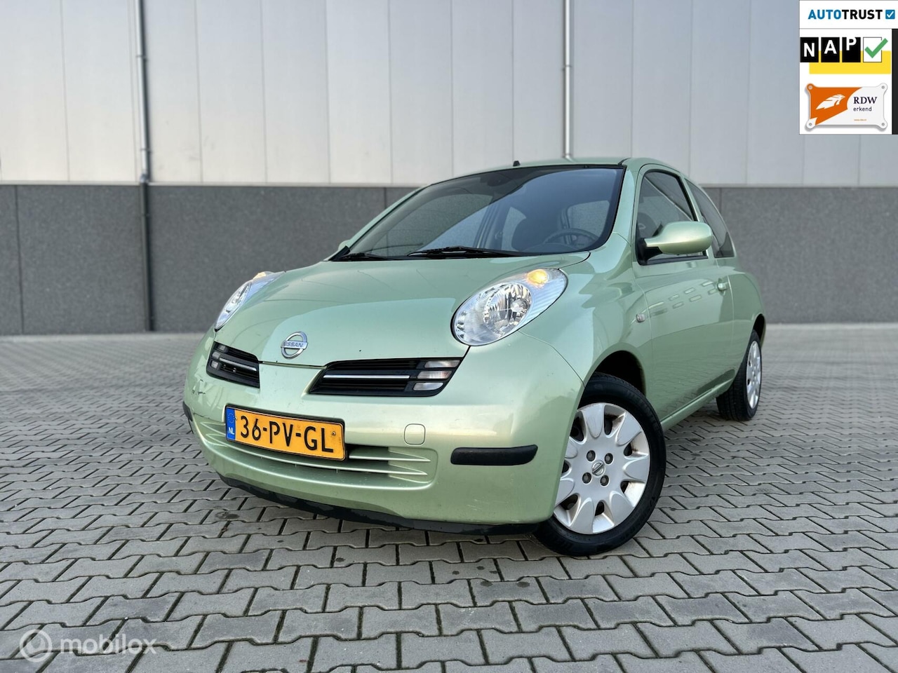 Nissan Micra - 1.2 Acenta/APK/NAP/AIRCO/INRUILKOOPJE - AutoWereld.nl