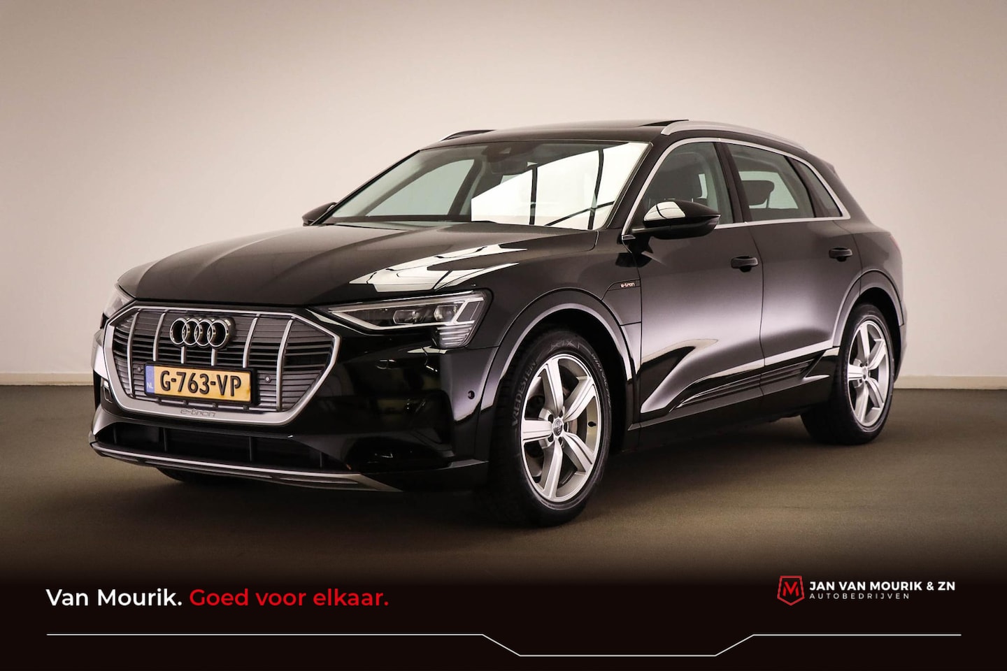 Audi e-tron - e-tron 50 quattro Launch edition plus 71 kWh | PANORAMADAK | LEDER - AutoWereld.nl