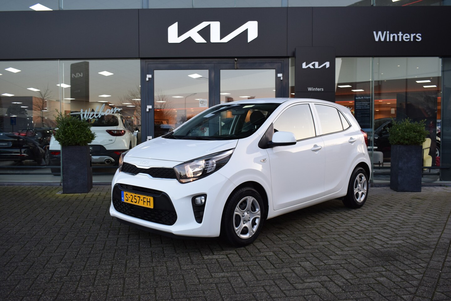 Kia Picanto - 1.0 DPi ComfortLine 5-Drs Airco ABS Airbags Stuurbekr. Cr.Control+Limiter Audio+BT+USB Tot - AutoWereld.nl