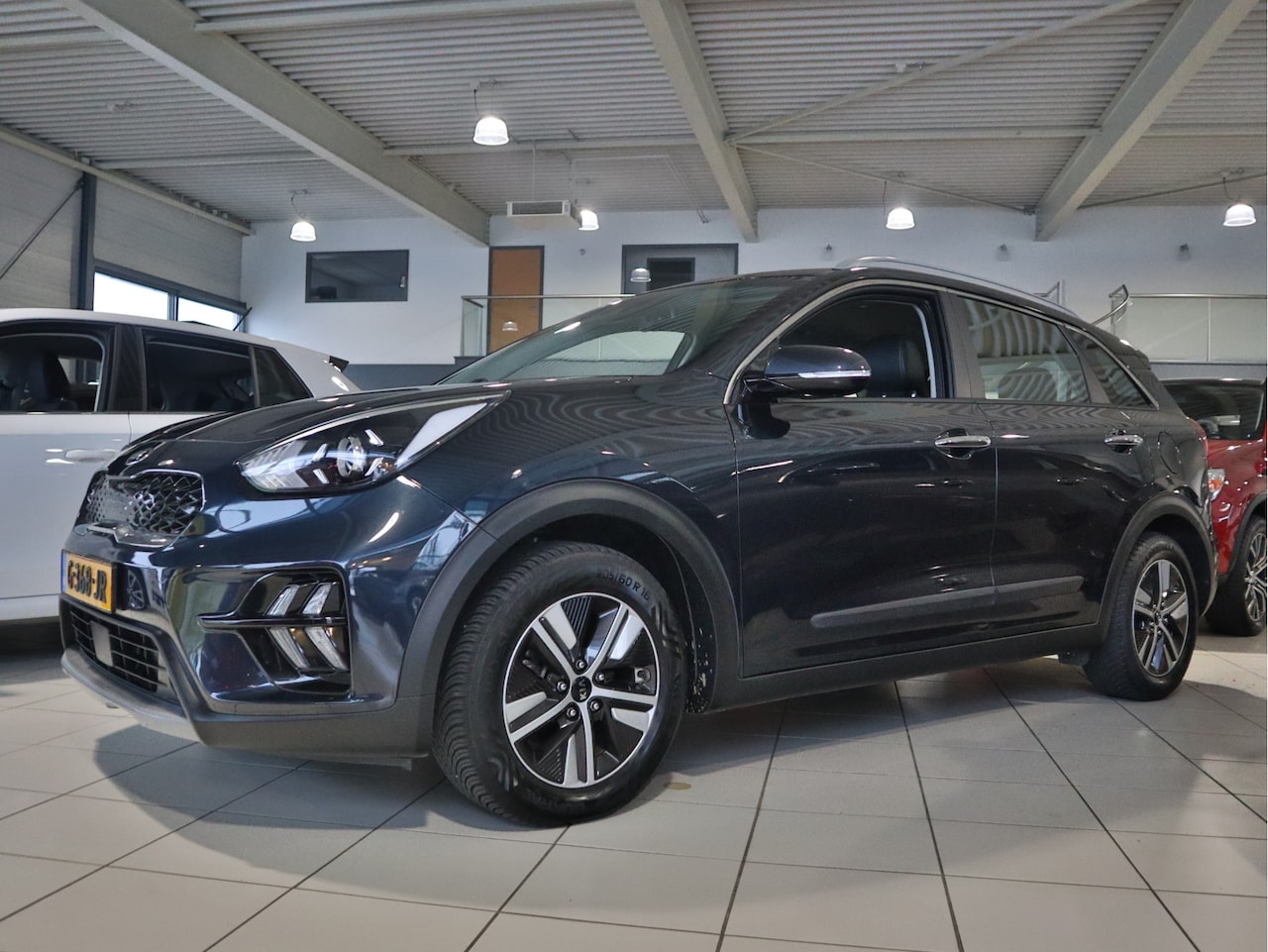 Kia Niro - 1.6 GDi Hybrid DynamicLine ECC Cr.Control Navi+Camera+BT PDC 7jr.Garantie - AutoWereld.nl