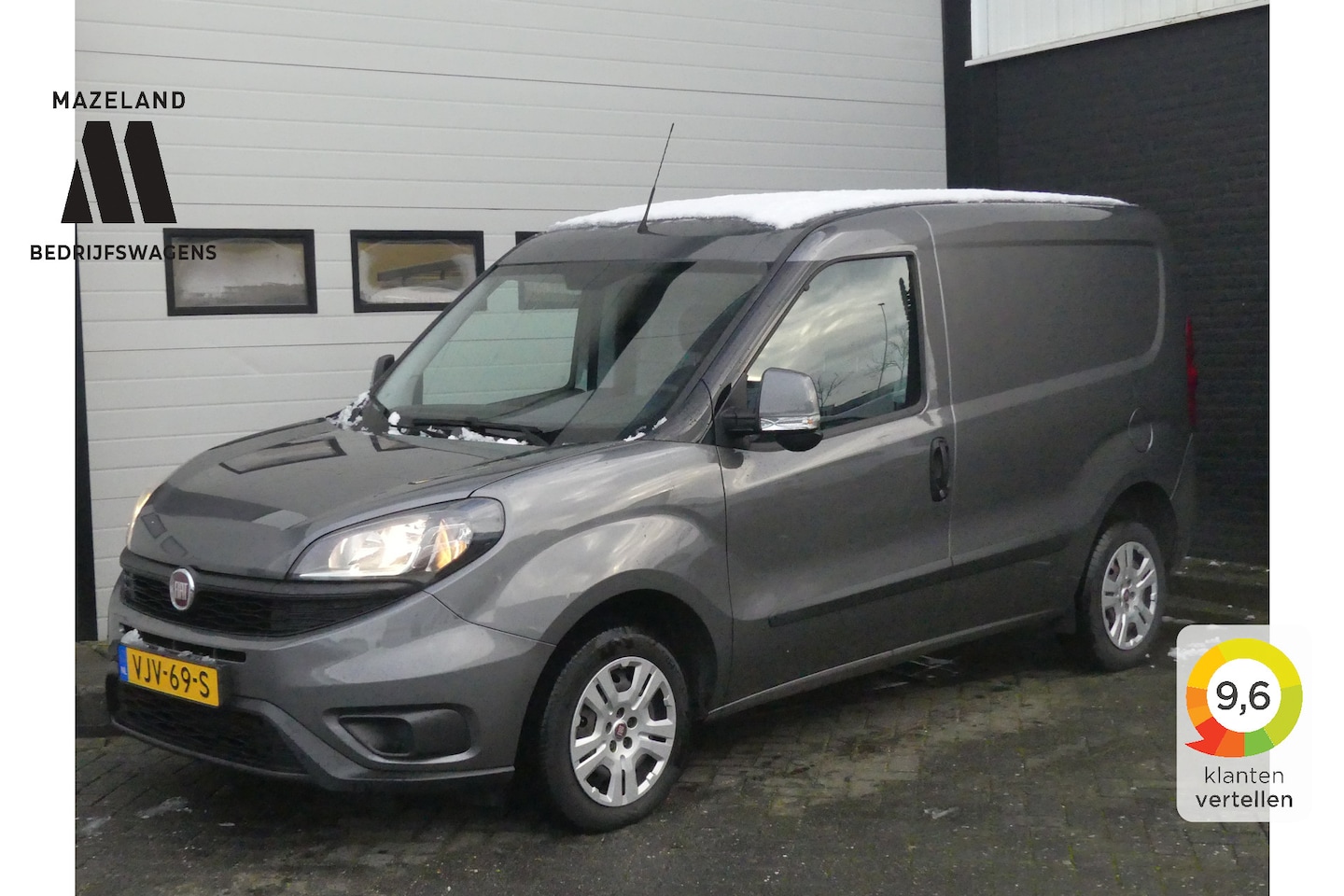 Fiat Doblò Cargo - 1.3 MJ EURO 6 - Airco - Cruise - Navi - € 9.900,- Excl. - AutoWereld.nl