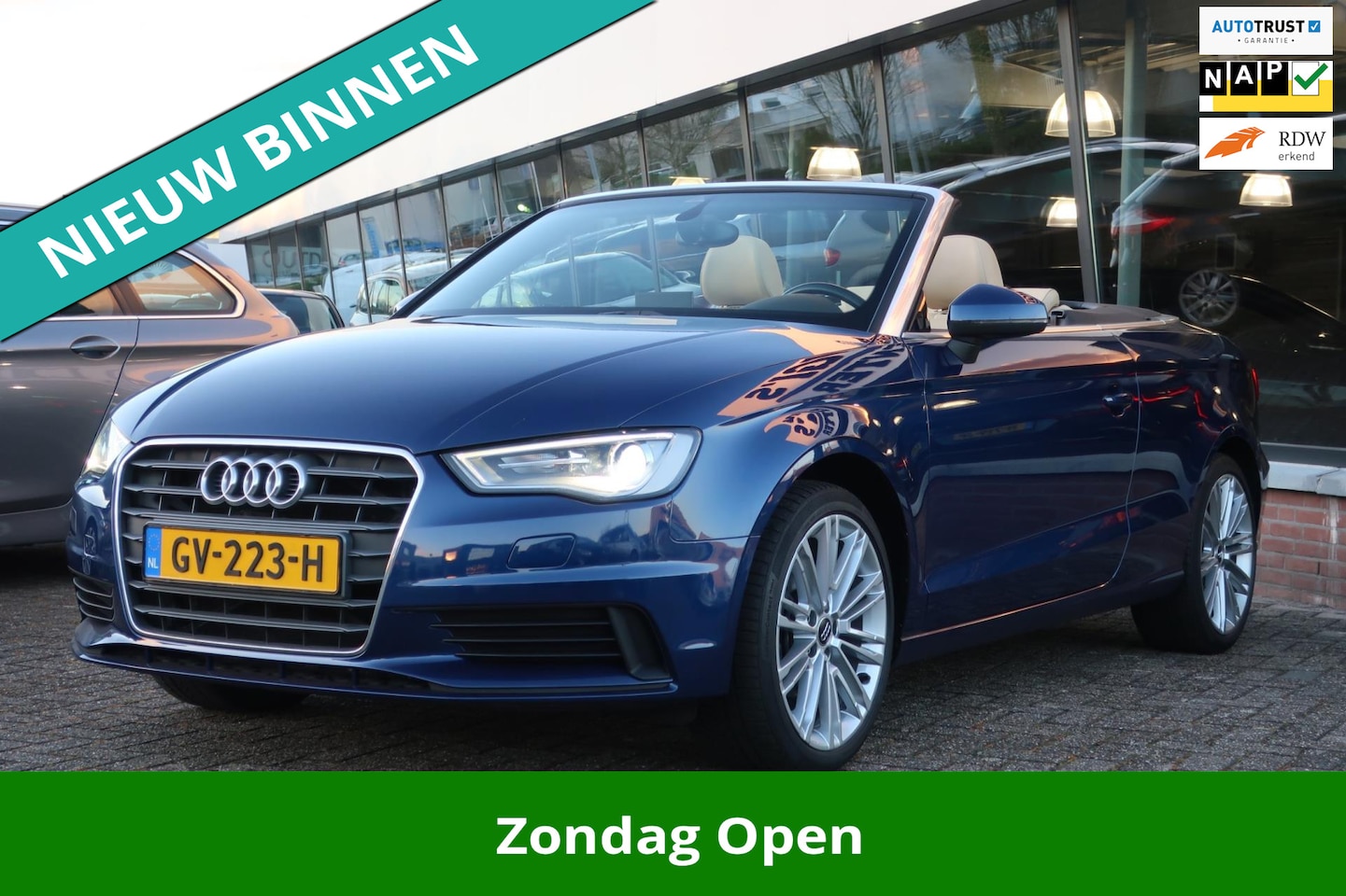 Audi A3 Cabriolet - 1.6 TDI Ambiente Pro Line Plus 1.6 TDI Ambiente Pro Line Plus - AutoWereld.nl