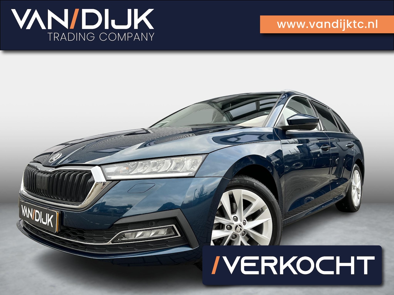 Skoda Octavia Combi - 1.0 TSI BNS Edition ✓Virtual Cockpit ✓Full LED ✓Navigatie ✓Camera ✓Apple Carplay & Android - AutoWereld.nl