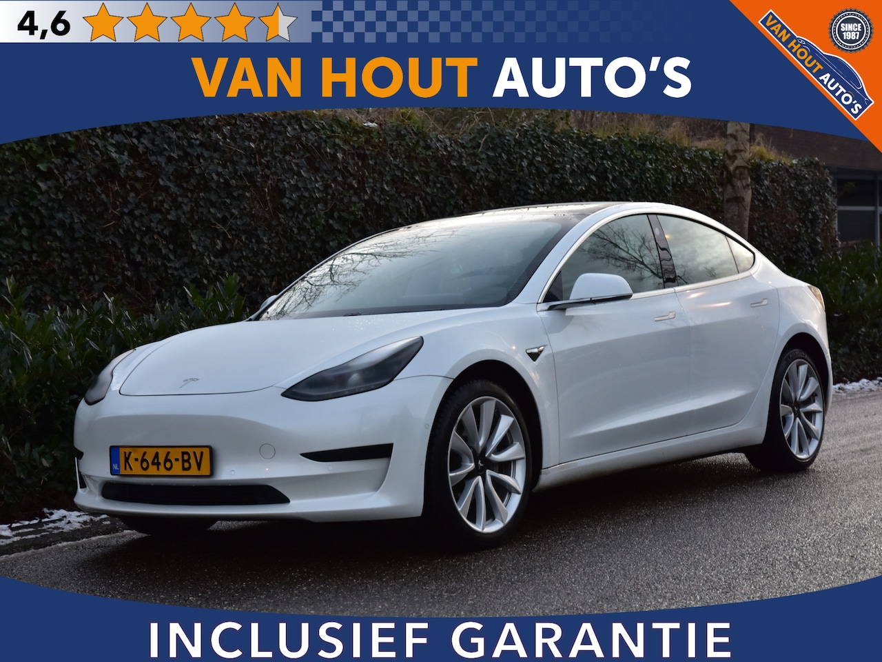 Tesla Model 3 - Standard RWD Plus 60 kWh | AUTO PILOT | 360 CAMERA - AutoWereld.nl