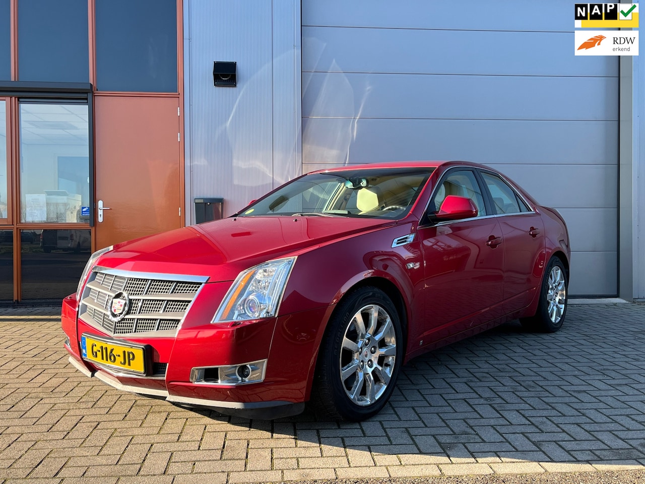 Cadillac CTS - 3.6 V6 Sport Luxury luxe uitvoering lage kilometerstand - AutoWereld.nl