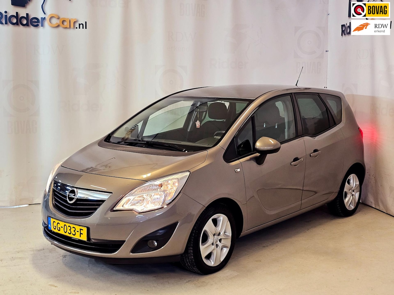 Opel Meriva - 1.4 Edition|2e EIG|TREKHAAK|CRUISE|AIRCO|VELGEN|BOEKJES|CENTR DEUR - AutoWereld.nl