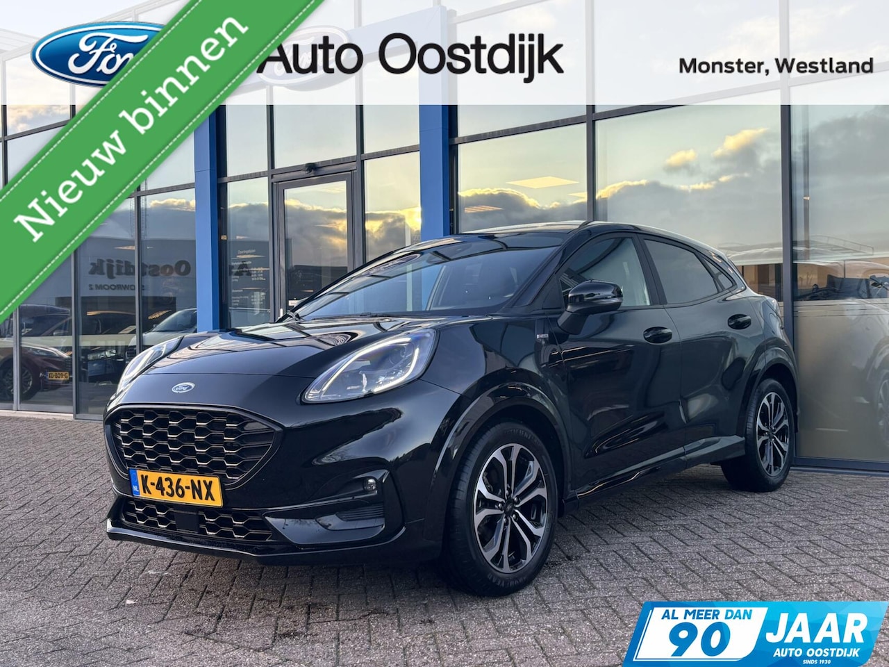 Ford Puma - 1.0 EcoBoost Hybrid ST-Line 125PK Winterpack Climate Cruise Navi Parkeersensoren Achter Fu - AutoWereld.nl