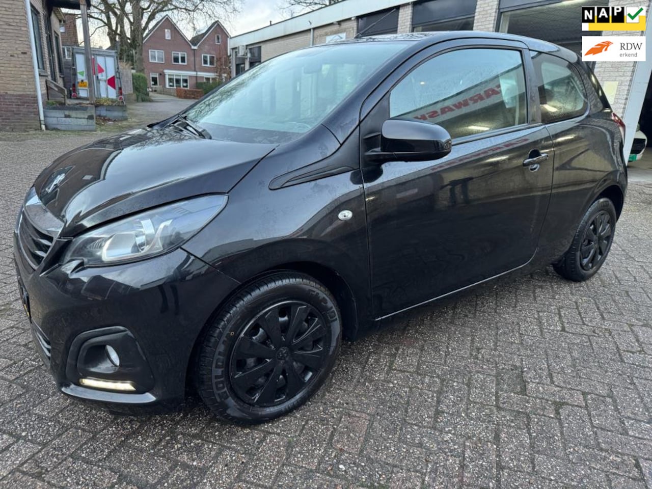 Peugeot 108 - 1.0 e-VTi Active AIRCO LED ORG 98623 KM NAP USB BLOETOTH NETTE STAAT - AutoWereld.nl