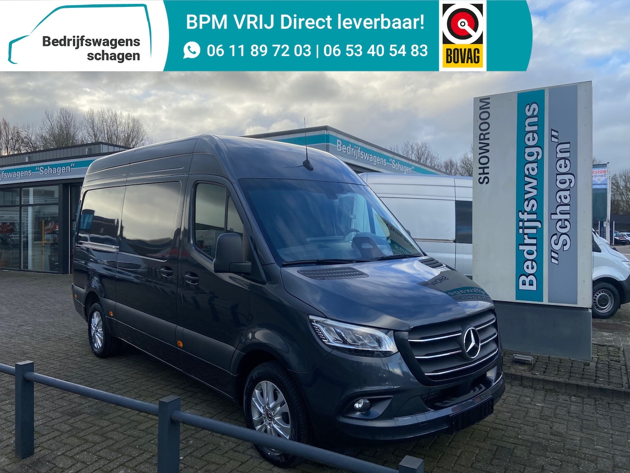 Mercedes-Benz Sprinter - 319 CDI L2H2 2x Schuifdeur | Facelift | 3.5T AHW mogelijk | DIStronic | Gev. stoel - AutoWereld.nl