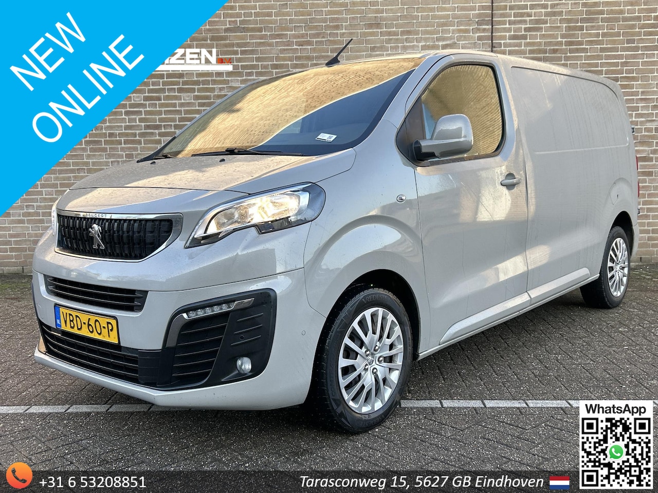 Peugeot Expert - 2.0 BlueHDI 120 Standard Asphalt | € 8.350,- NETTO! | Euro 6 | 1/2 Leder | Airco | Cruise - AutoWereld.nl