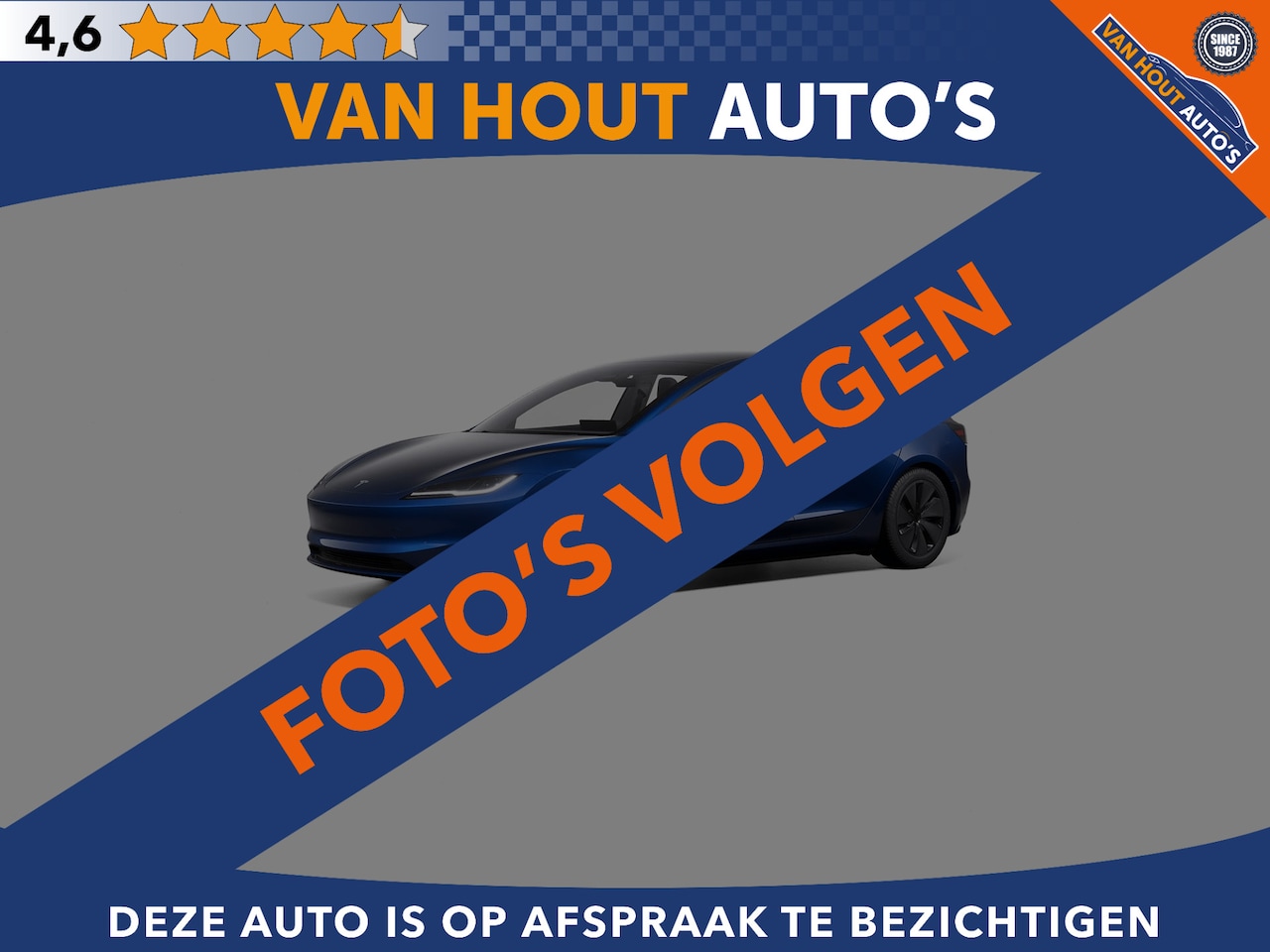 Tesla Model 3 - Standard RWD Plus 60 kWh | TREKHAAK | AUTO PILOT | 360 CAMERA - AutoWereld.nl