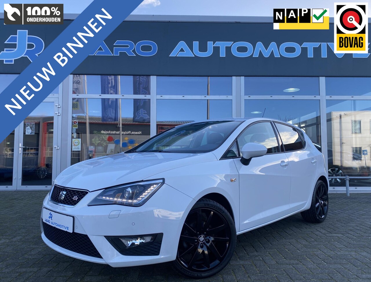 Seat Ibiza - 1.0 EcoTSI FR Connect | 120 PK | PDC | Winterpakket | DAB | Apple Carplay | Android Auto | - AutoWereld.nl