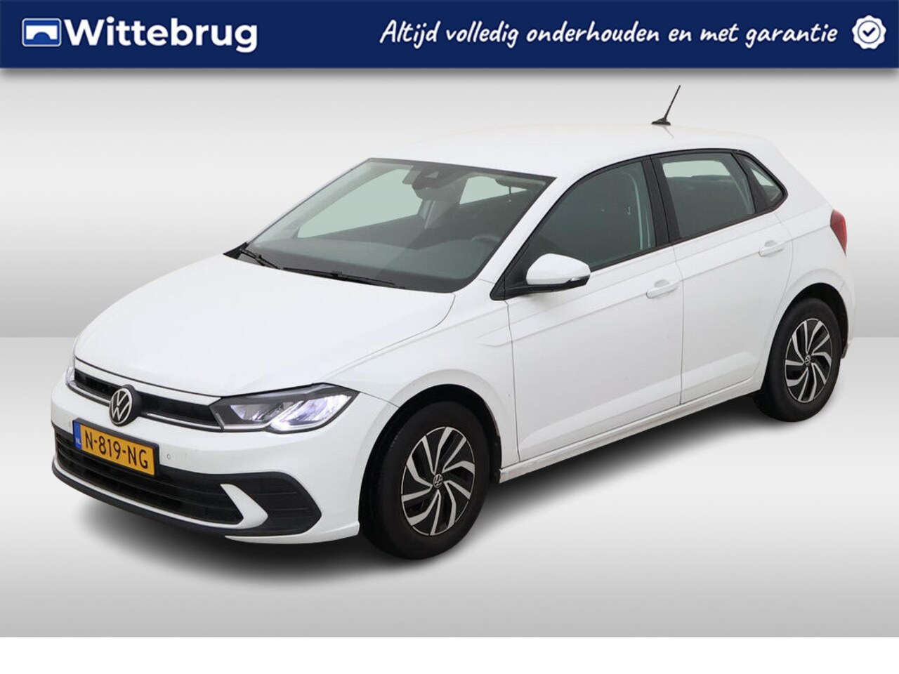 Volkswagen Polo - 1.0 TSI 95pk DSG Life / App-Connect / Clima / Camera / 15" - AutoWereld.nl