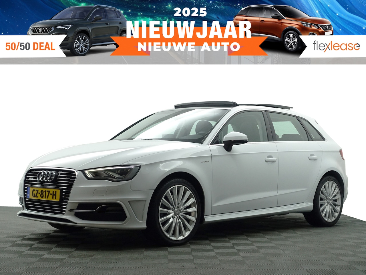 Audi A3 Sportback - 1.4 e-tron PHEV Pro Line plus Aut- Nap 99dkm, Panoramadak, Xenon Led, Keyless, Standkachel - AutoWereld.nl