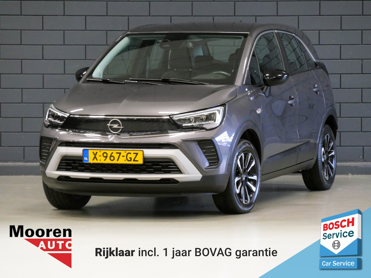 Opel Crossland - 1.2 131PK Turbo Automaat Elegance | APPLE CARPLAY / ANDROID AUTO | CAMERA | - AutoWereld.nl