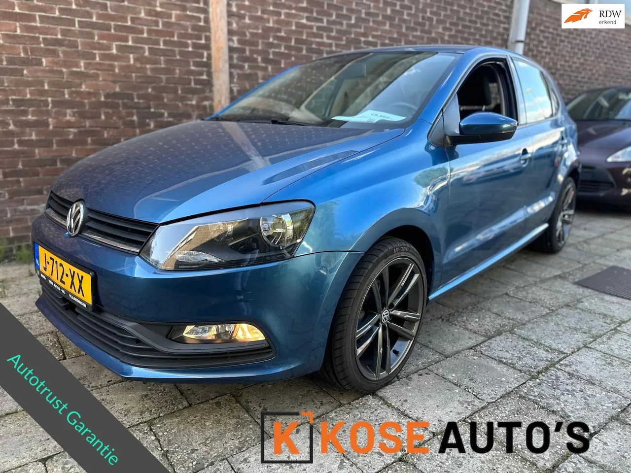 Volkswagen Polo - 1.0 Comfortline 1.0 Comfortline, Airco, nieuwe banden met lichmetalen velgen, Apple carplay, achteruitrij - AutoWereld.nl